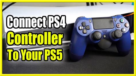 can you hook up a ps5 controller to a ps4